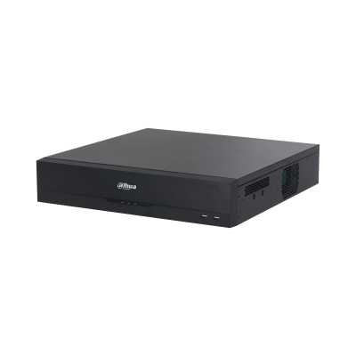 NVR de 32 Canales IP 4K/ 16 Puertos Poe/ 8 Puertos EPoE/ Detección y Reconocimiento Facial/ SMD/ Protección Perimetral/ 8 Bahías para Discos Duros/Admite Raid0/1/5/6/10/ 384 Mbps marca Dahua modelo DHI-NVR5832-16P-EI