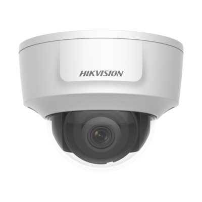 Cámara IP Mini Domo 4 Megapixel / Lente 2.8 mm / 10 mts IR EXIR / Microfono Integrado / IP66 / IK08 / PoE / Audio y Alarmas / H.265+ / Videoanaliticos Integrados