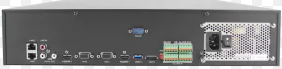 [DS-9664NI-I8] Nvr 64 canales, resolución máxima 12MPX, 8 slot para disco duro (no incluido), salidas HDMI, VGA, doble tarjeta de red, soporta RAID con Hot Swap, salida de vídeo 4K, Marca Hikvision