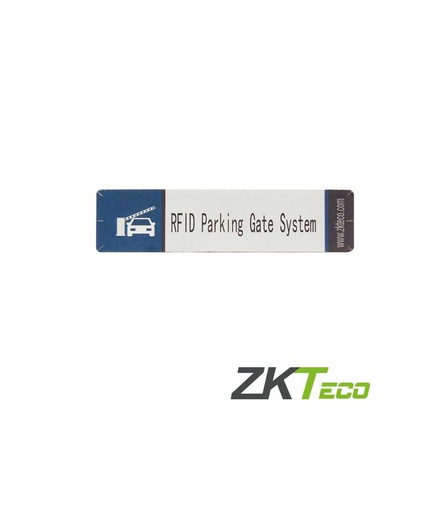 [UHF1-TAG4] Tag largo alcance UHF especial para winshielf de vehículos marca ZKTeco