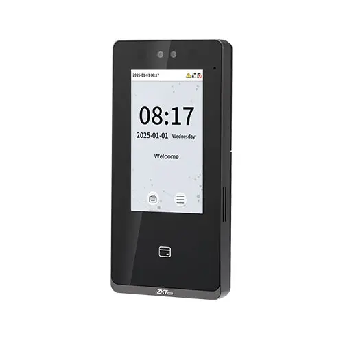 [SenseFace 4A] Reloj biometrico con reconocimiento facial, huella y tarjeta de Control de Acceso y Control de Tiempo y Asistencia ZKteco (SenseFace 4A)
