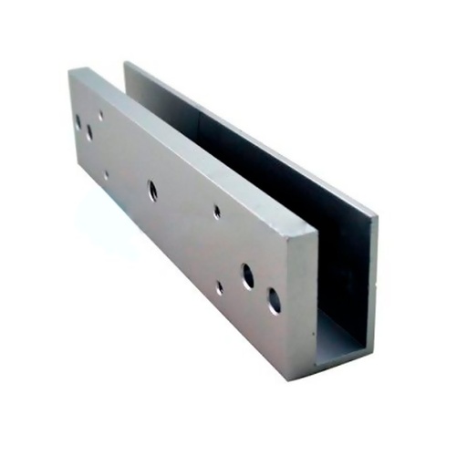 Accesorio tipo U para pueta de vidrio 300lbs